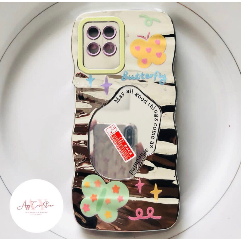 CASE MIRROR KUPU-KUPU REALME 8i/NARZO 50