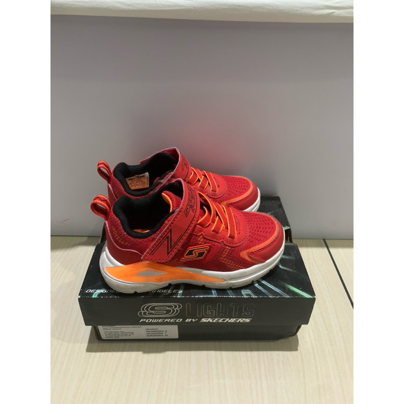 Sepatu Anak S Lights by Skechers Original