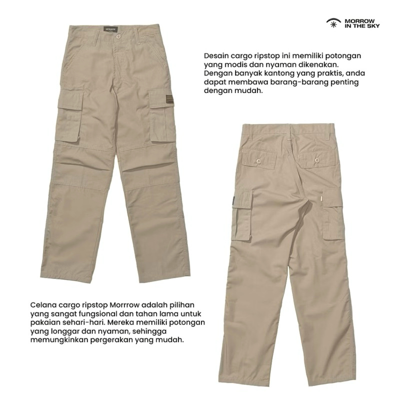 Cargo Pants - Ripstop - Reguler Fit - Morrowsky
