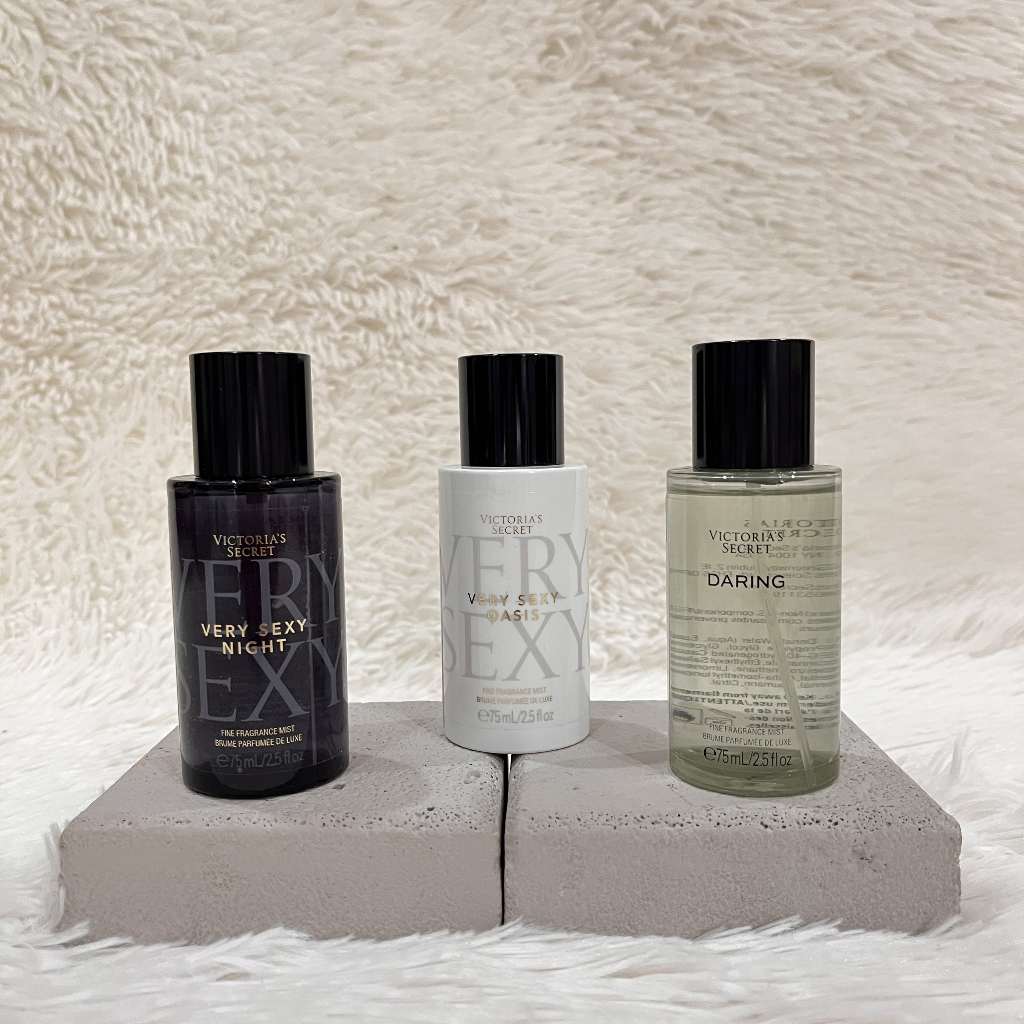 SALE VS Victoria's Secret Body Mist Parfum Fragrance Mist Travel Size 75 ml Very Sexy Night / Very S