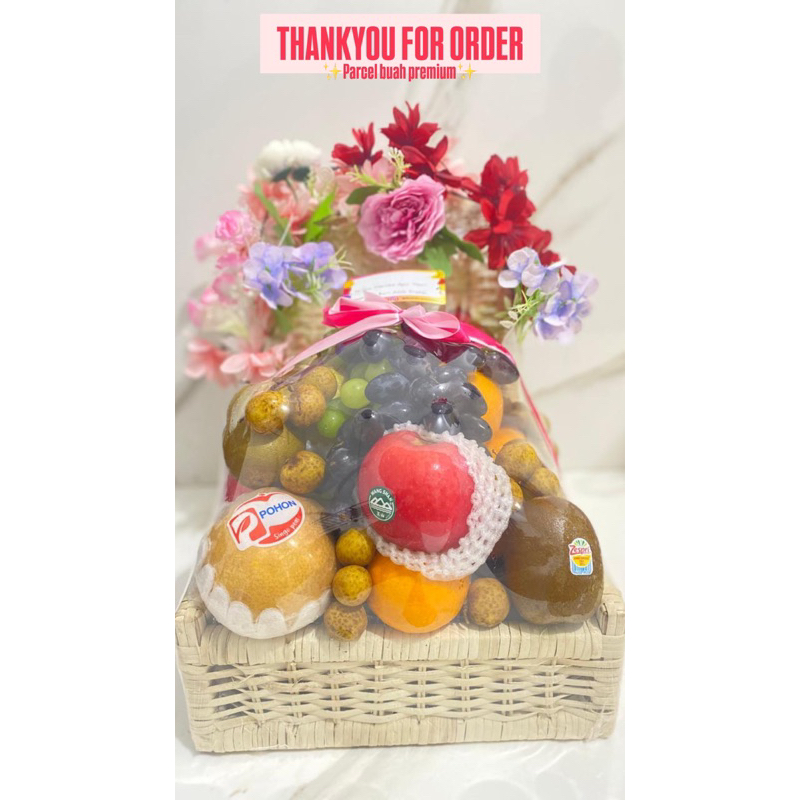 

Parcel buah premium parsel buah mix bunga