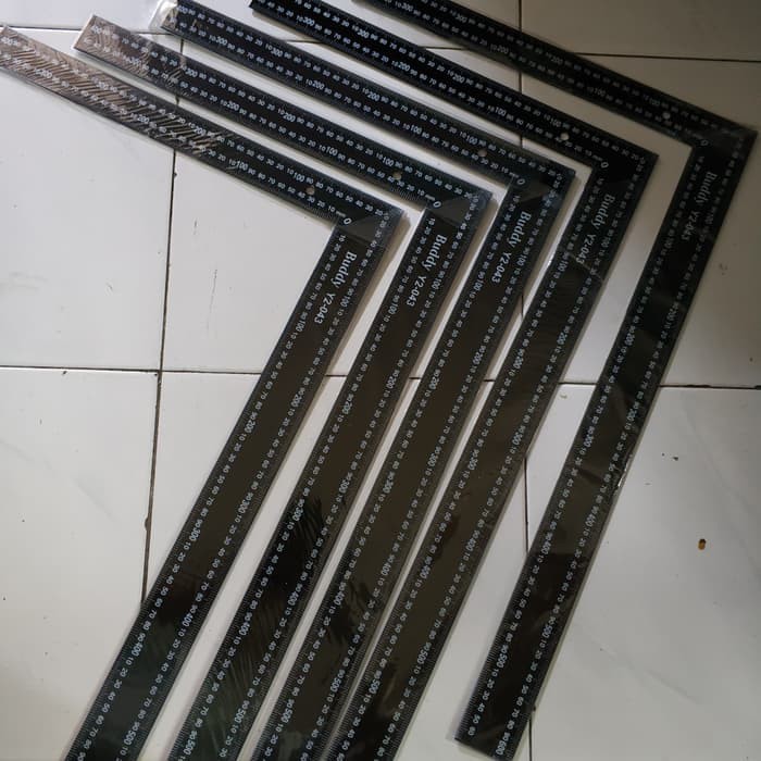 

Baru Penggaris Siku 40Cm X 60Cm Tukang Siku Teknik Besi Flat 400 Mm X 600 Mm Alat Pengukur Siku Besi
