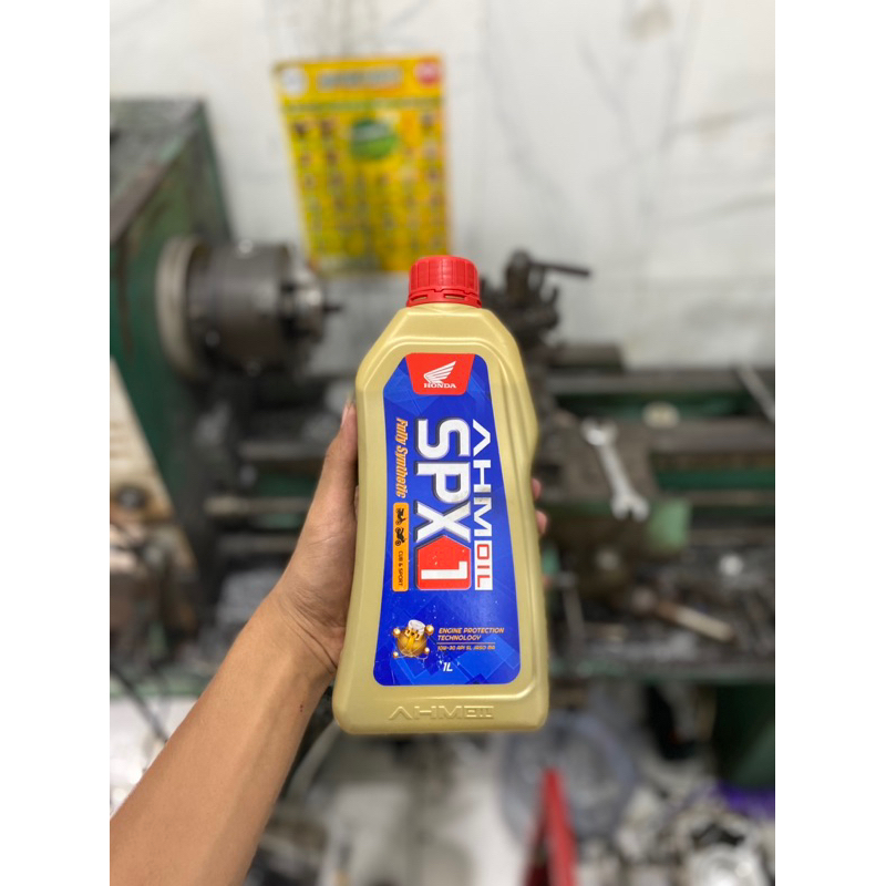 oli mesin honda ahm spx1 1liter oli motor 4 tak honda ahm original spx1