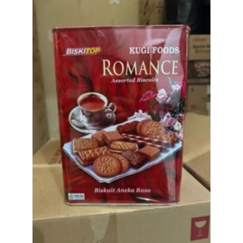 

Biskitop Romance kaleng 700gr