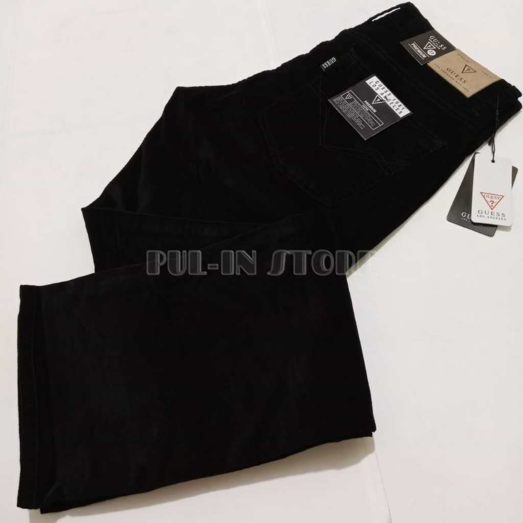 Celana Panjang Kodorai Pria/Celana Corduroy Pria Import Original/Celana Kodorai Cowok/Kodorai Hitam