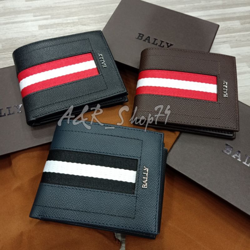 Dompet Kulit Bally dompet lipat pria