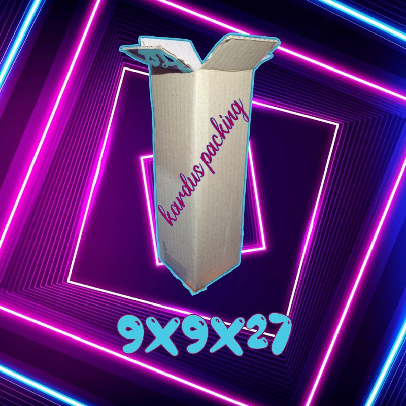 

kardus packing UK 9x9x27 kardus besar kardus kecil