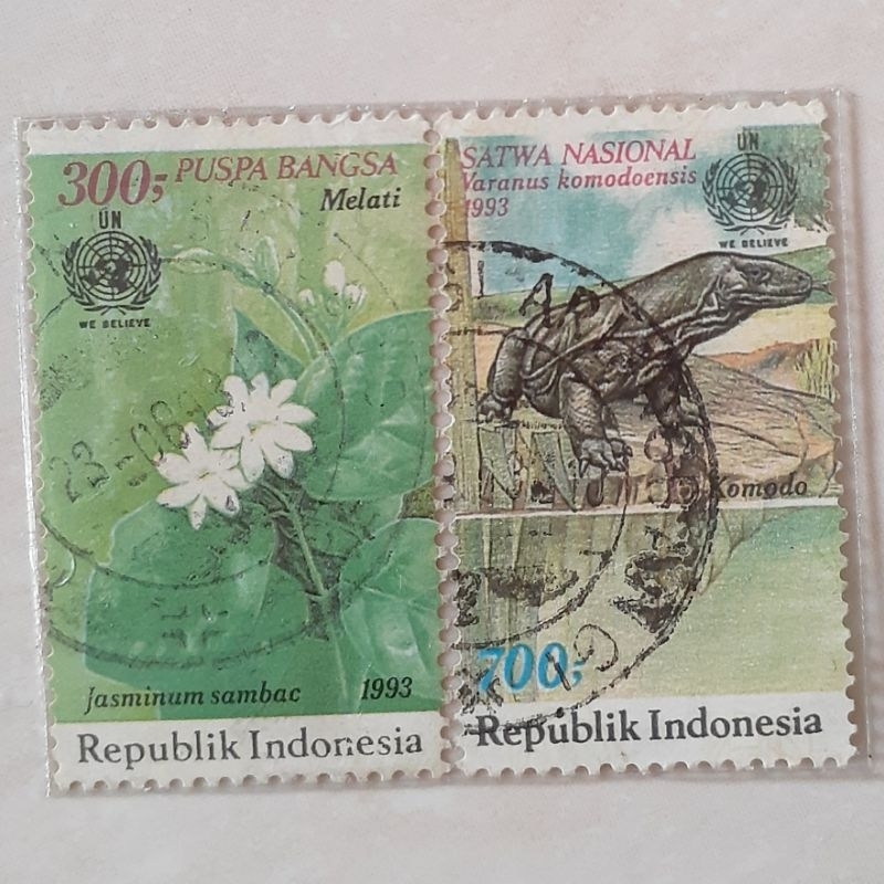 

Perangko Indonesia Tahun Lingkungan Hidup Tahun 1993 set 2pcs