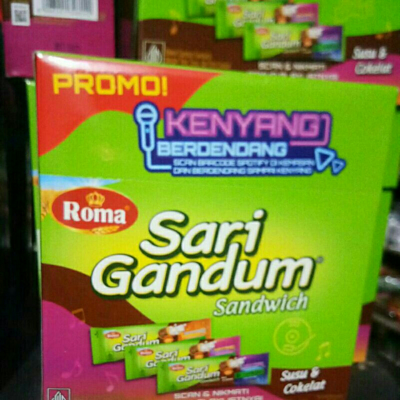 

roti sari gandum box 2000 @12pcs