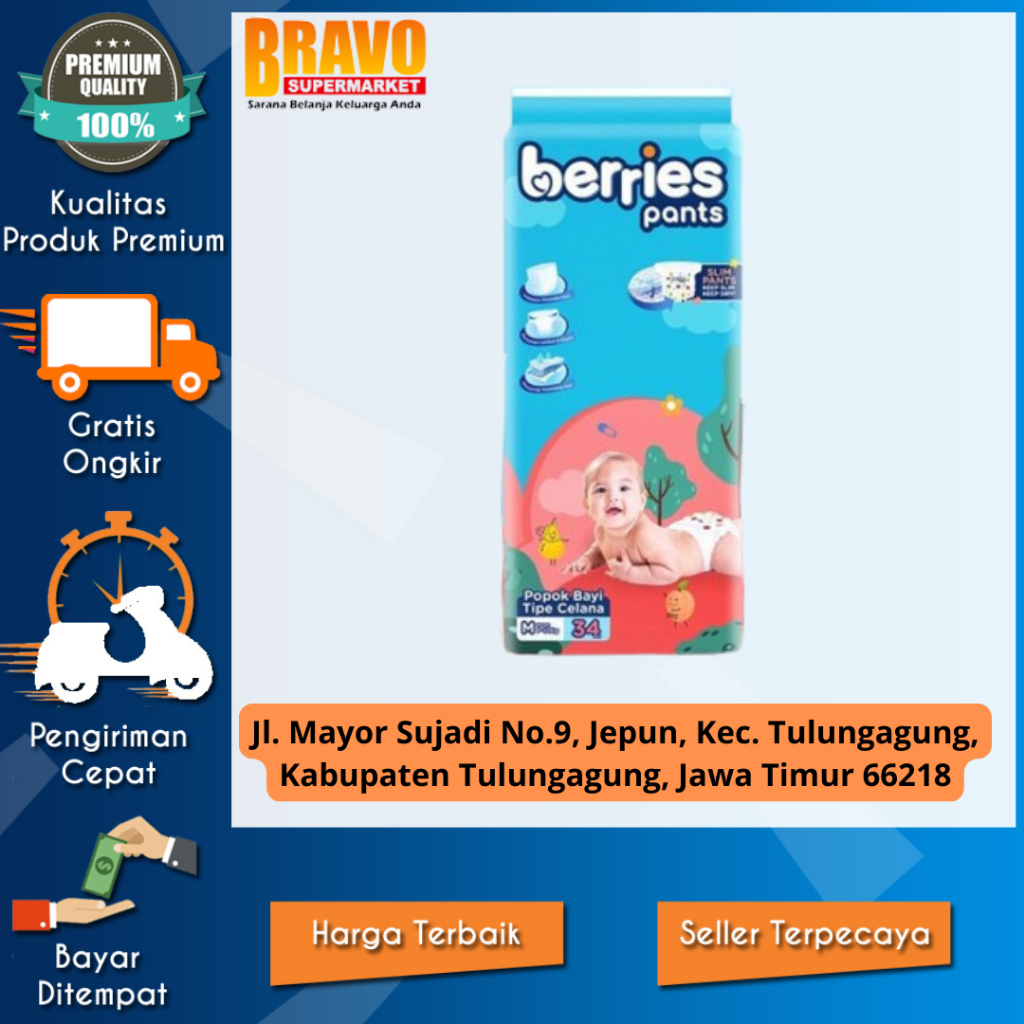 BERRIES Baby Pants M 34 Celana
