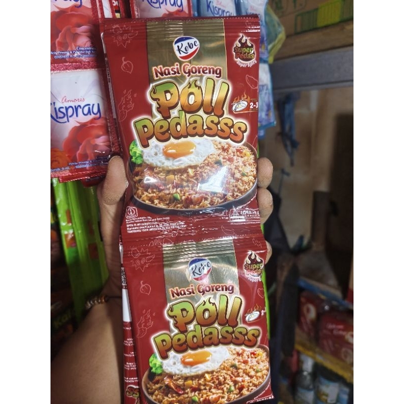 

Kobe Nasi Goreng Poll Pedas Satuan