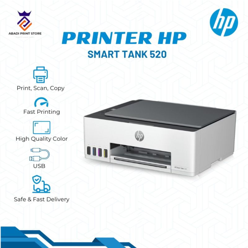 PRINTER HP  Smart Tank 520