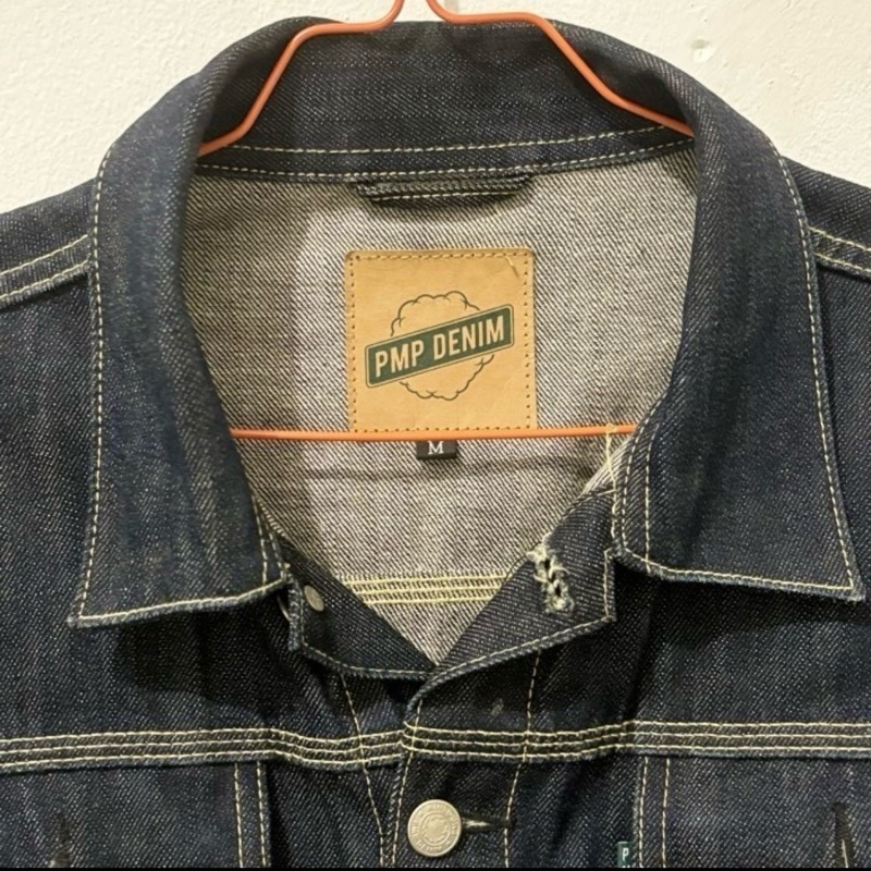 Pot Meets Pop Denim Skunk Type III Jacket Deep Indigo 14 oz