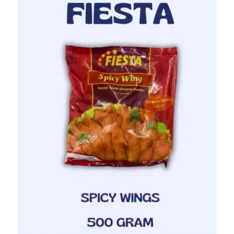 

FIESTA SPICY WINGS 500gr