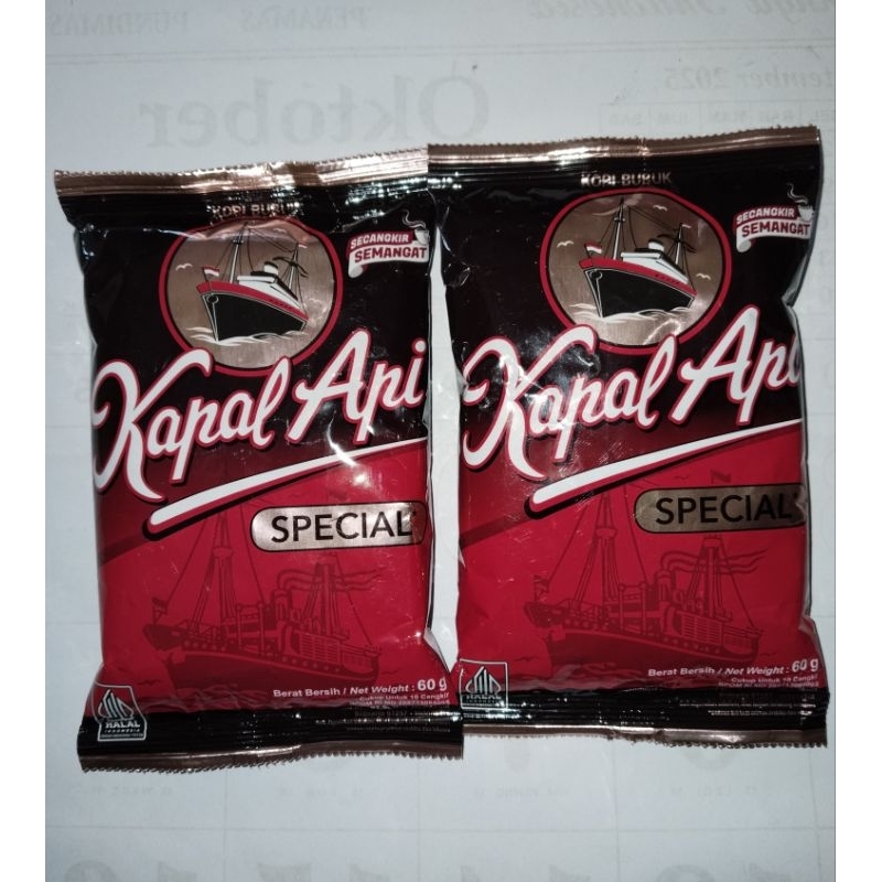 

KOPI BUBUK KAPAL API 60GR