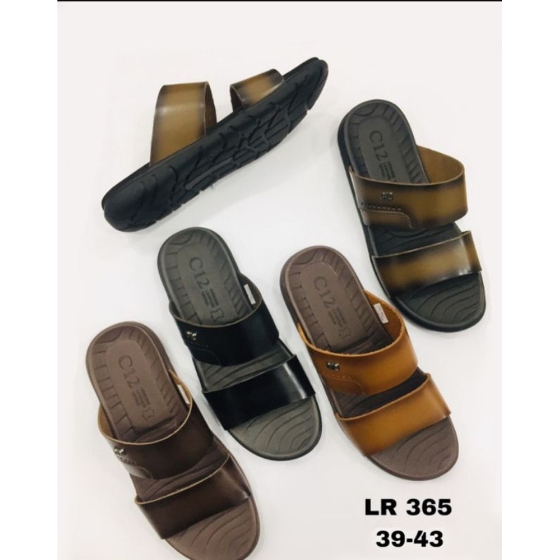 SANDAL KULIT PRIA C12 LR 365 39-43