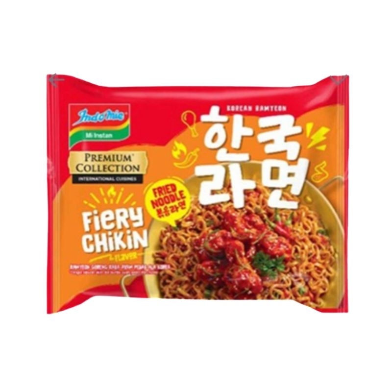 

indomie mie goreng premium korean fiery chikin 94g