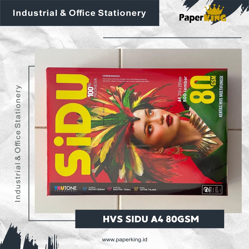 

HVS SIDU A4 80GSM