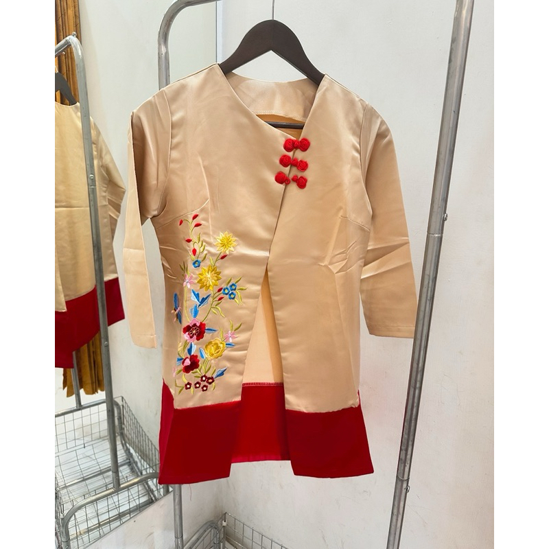 cheongsam cny blazer