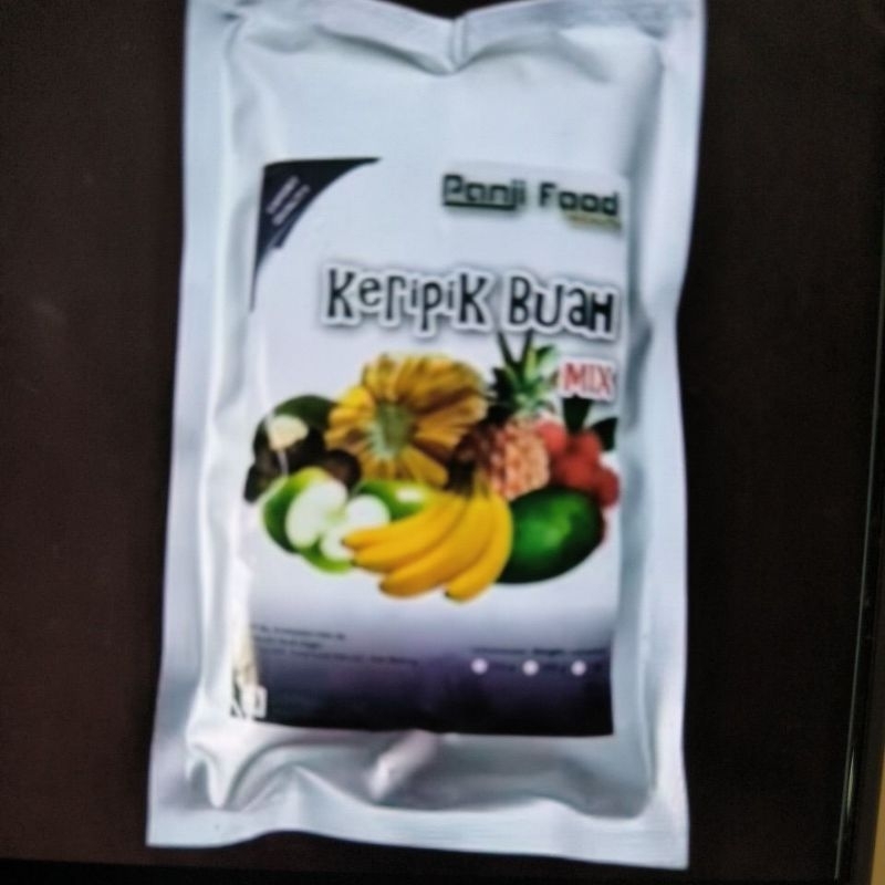 

KERIPIK BUAH MIX 65g BATU MALANG JAWA TIMUR CAMPUR 4-5 MACAM TERGANTUNG MUSIM APEL SALAK PISANG MANGGA NANGKA NANAS RAMBUTAN CAMILAN JAJANAN CEMILAN SEHAT DARI FRESH FRUIT FRUITS CHIPS ENAK MENYEHATKAN jajan jajanan snack cemilan camilan sehat enak