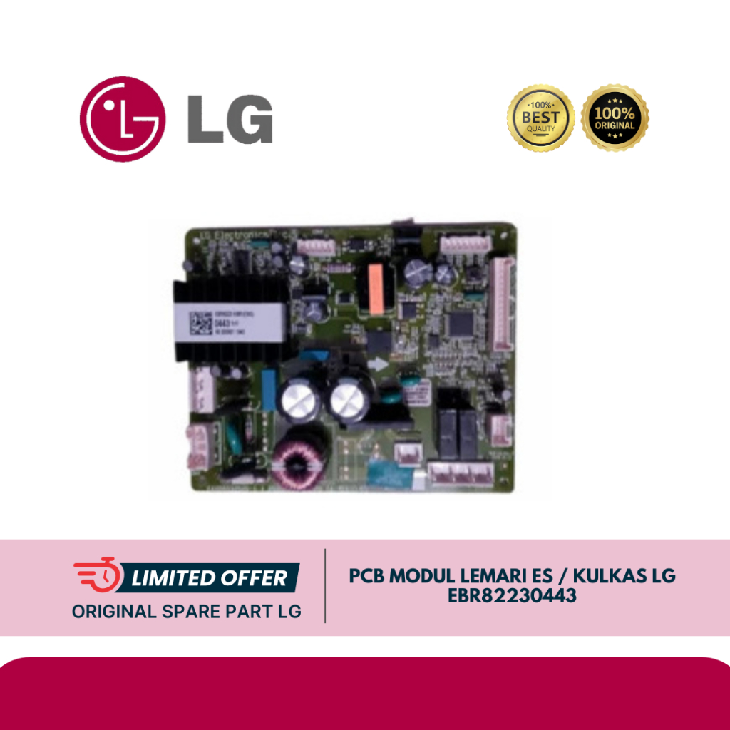PCB MODUL LEMARI ES / KULKAS LG GN-G222SQCB EBR82230443