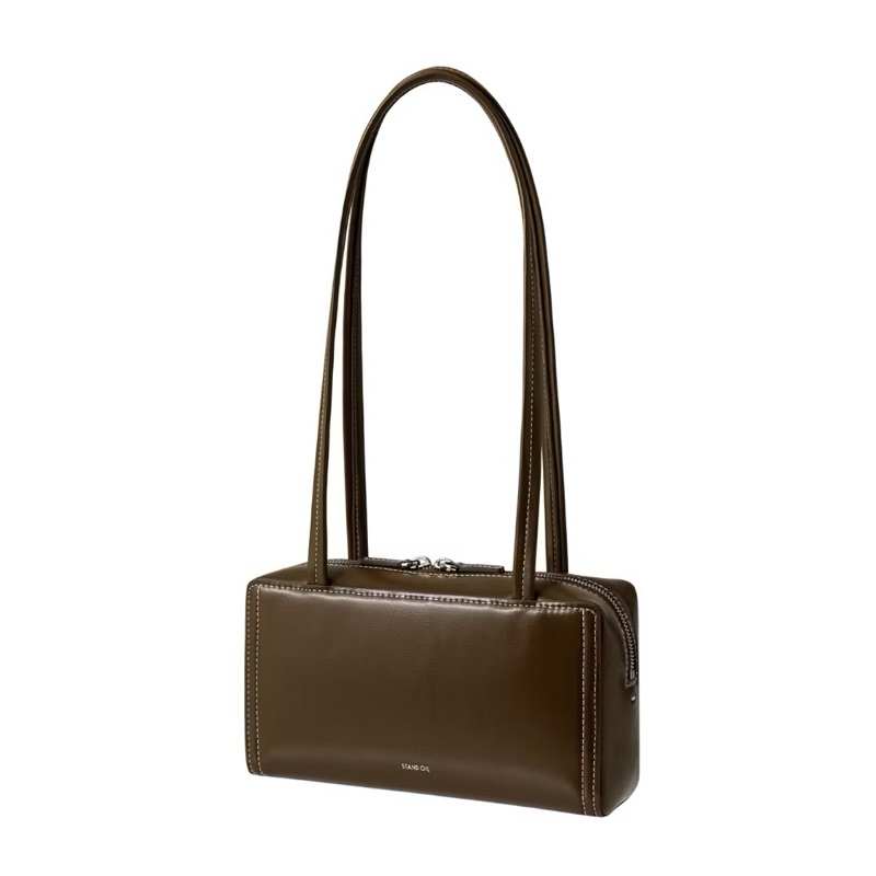 

Pl Stand Oil Post Bag Stitch Mocha - 100% Original Korea