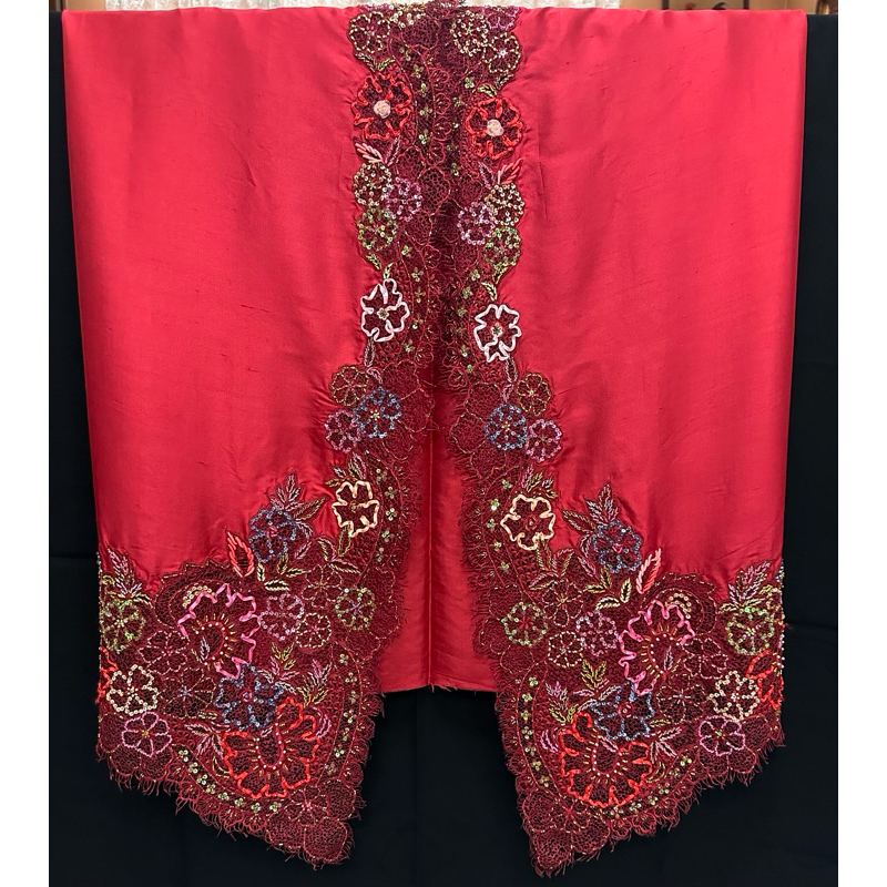 Bahan Kebaya Krancang Payet Sulam/Bahan Kebaya Payet Sulam/Bahan Kebaya Payet/Bahan Kebaya Modern