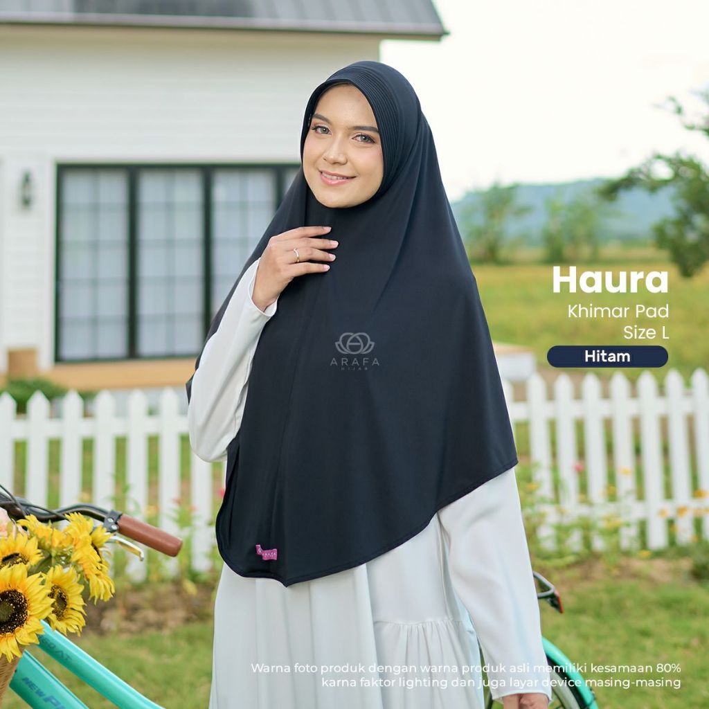 Bergo Instan Jersey Premium Khimar Haura | Hijab Pet Tebal Syari | Kerudung Simpel Terbaru