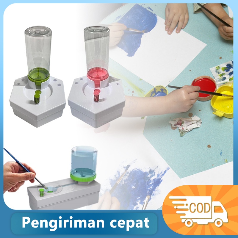 

Alat Dispenser Pembersih Kuas Brush Paintbrush Rinser