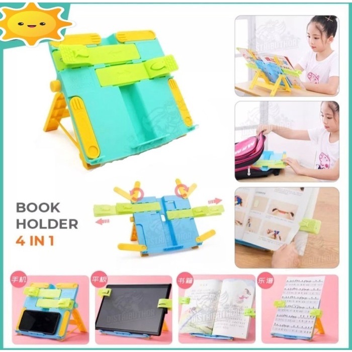 

Sandaran Buku 4 in 1 / Book Stand Holder