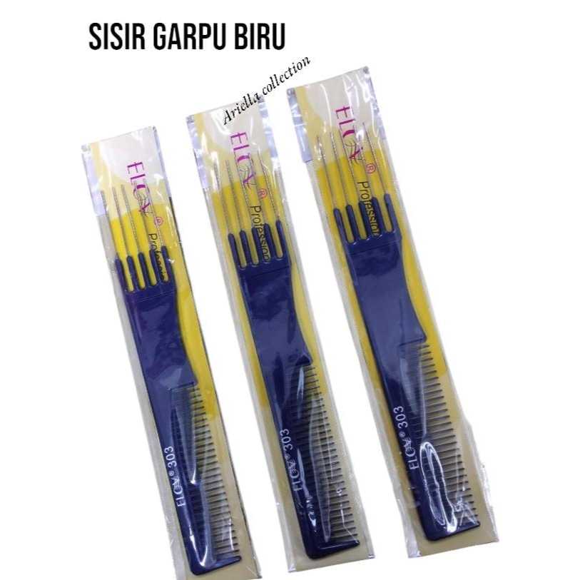 SISIR GARPU BIRU 303 / Sisir Elov / Perlengkapan Salon