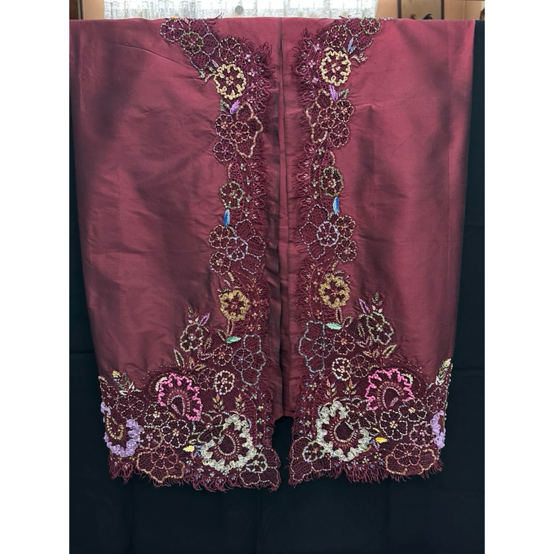 Bahan Kebaya Krancang Payet Sulam/Bahan Kebaya Payet Sulam/Bahan Kebaya Payet/Bahan Kebaya Modern