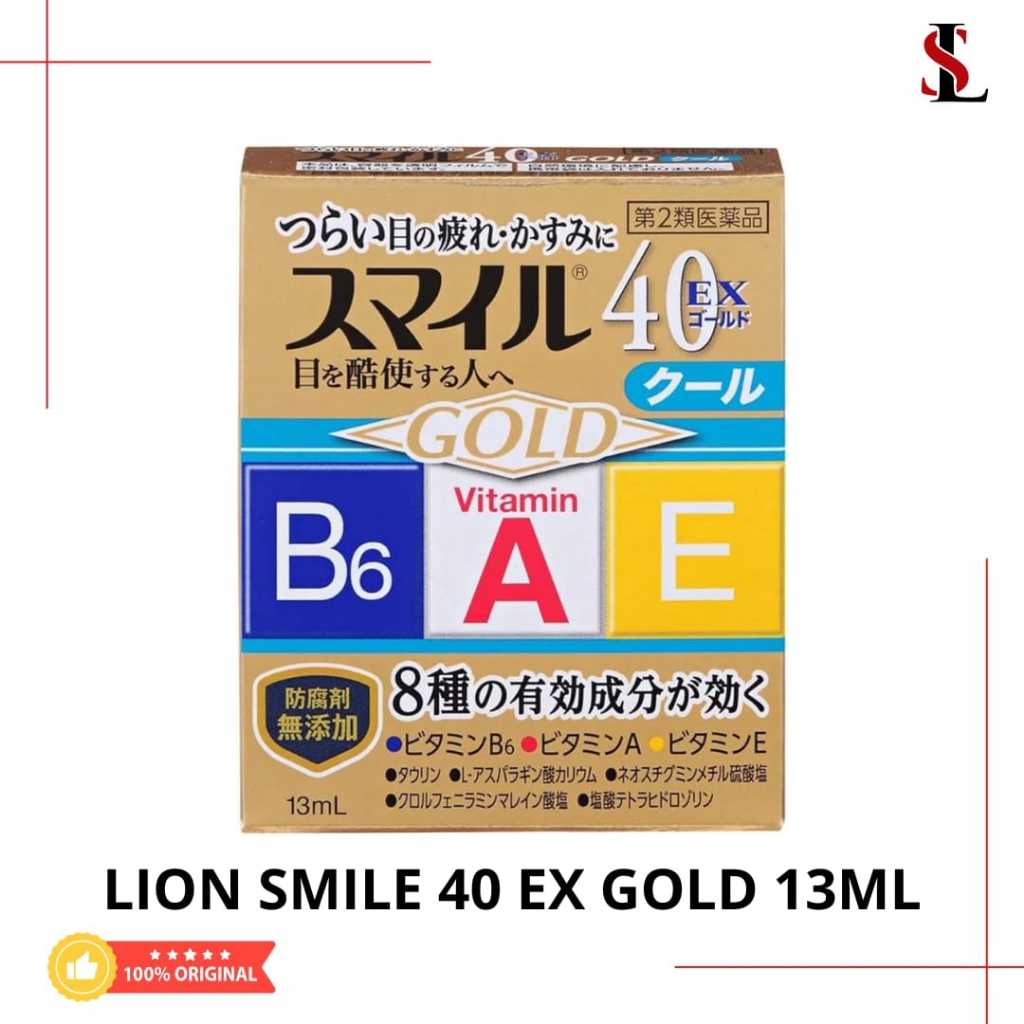 LION SMILE 40 EX GOLD EYEDROP