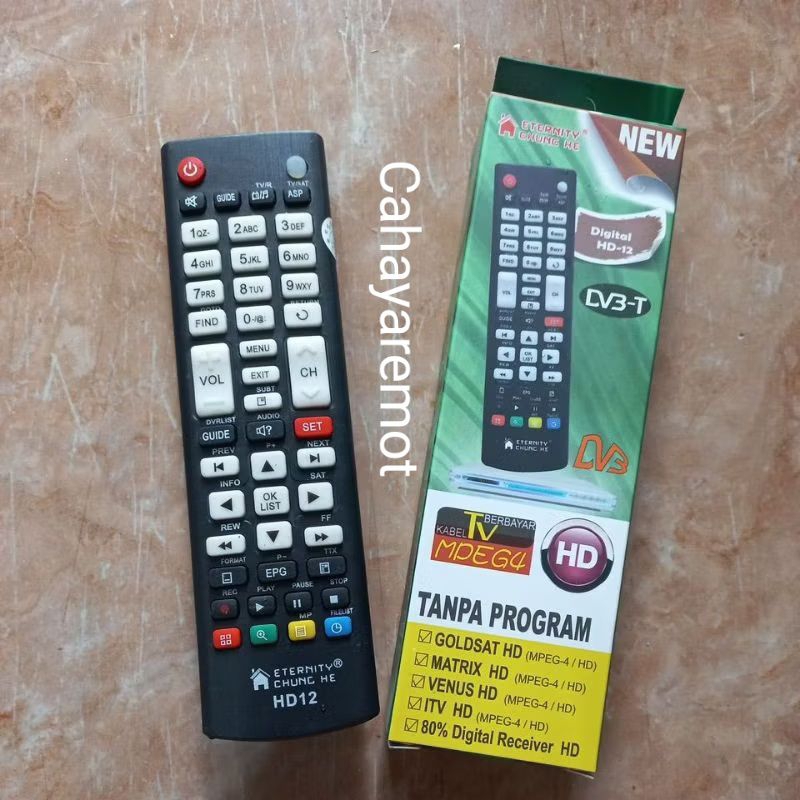 REMOTE REMOT DIGITAL RECEIVER UNIVERSAL