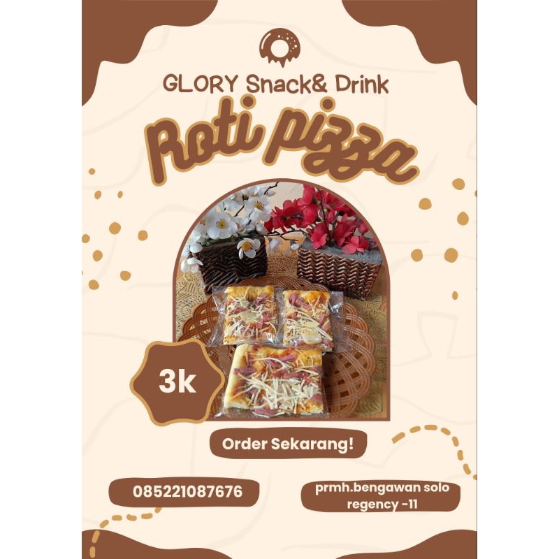 

Roti Pizza Roti Coklat Roti Sosis Roti Vanilla Keju Roti Brownies Coklat Terang bulan