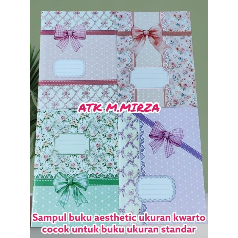 

Sampul buku Aesthetic ukuran kwarto
