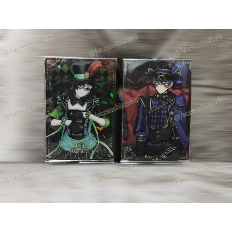 Twisted Wonderland Wafer Card Halloween Lilia Deuce