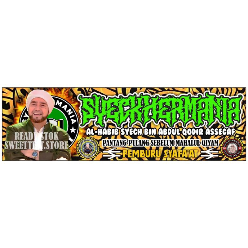 READY STOK + BANNER SHOLAWAT, BANNER MMT MAJLIS SHOLAWAT, BANER PECINTA SHOLAWAT, BANNER AZ ZAHIR MA