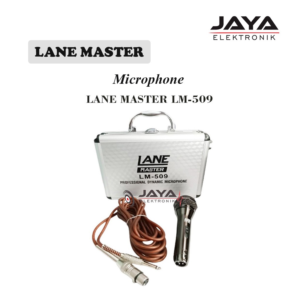 Microphone Mic Lane Master LM 509 / Mic Koper Lane master LM 509 ORIGINAL