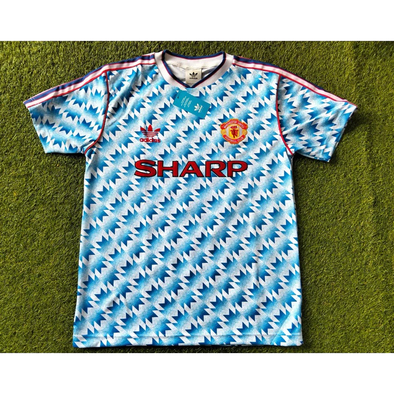 JERSEY BOLA RETRO VINTAGE CLASSIC MU AWAY 91/92