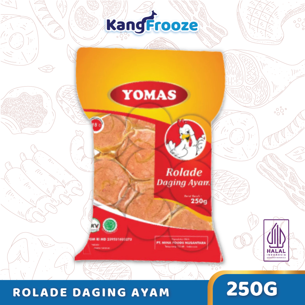 

Yomas Rolade Daging Ayam 250gr