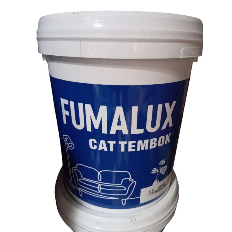 cat tembok 20kg fumalux aries putih