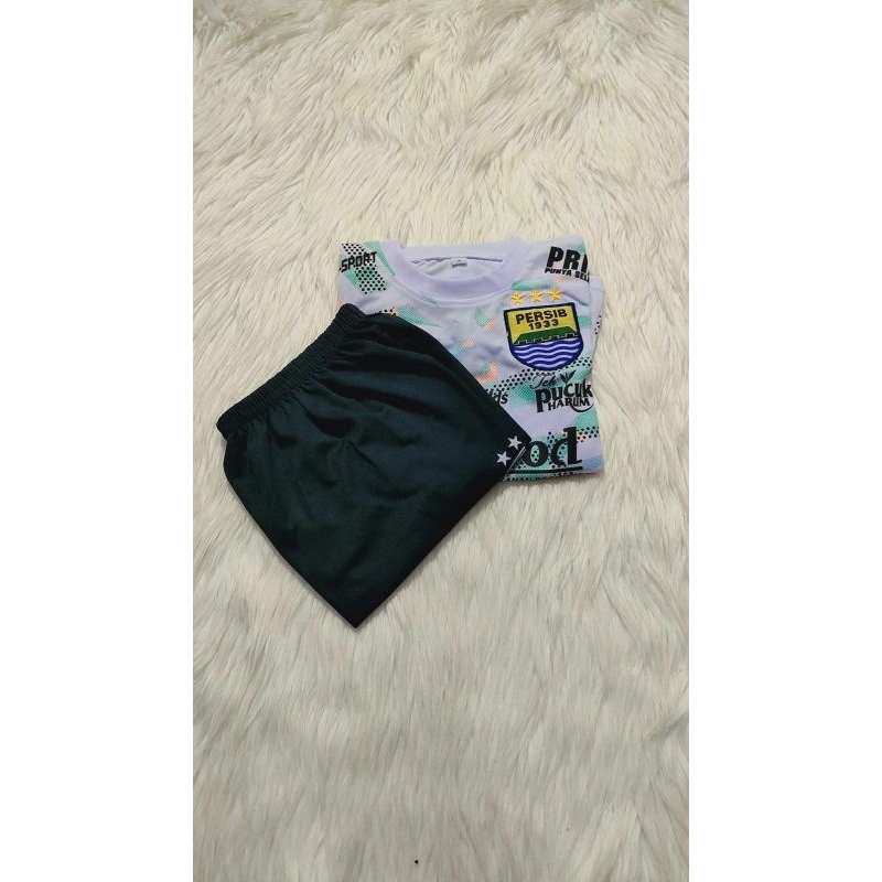 BAJU PERSIB ANAK 2-14TAHUN PUTIH JERSEY ANAK LAKI LAKI