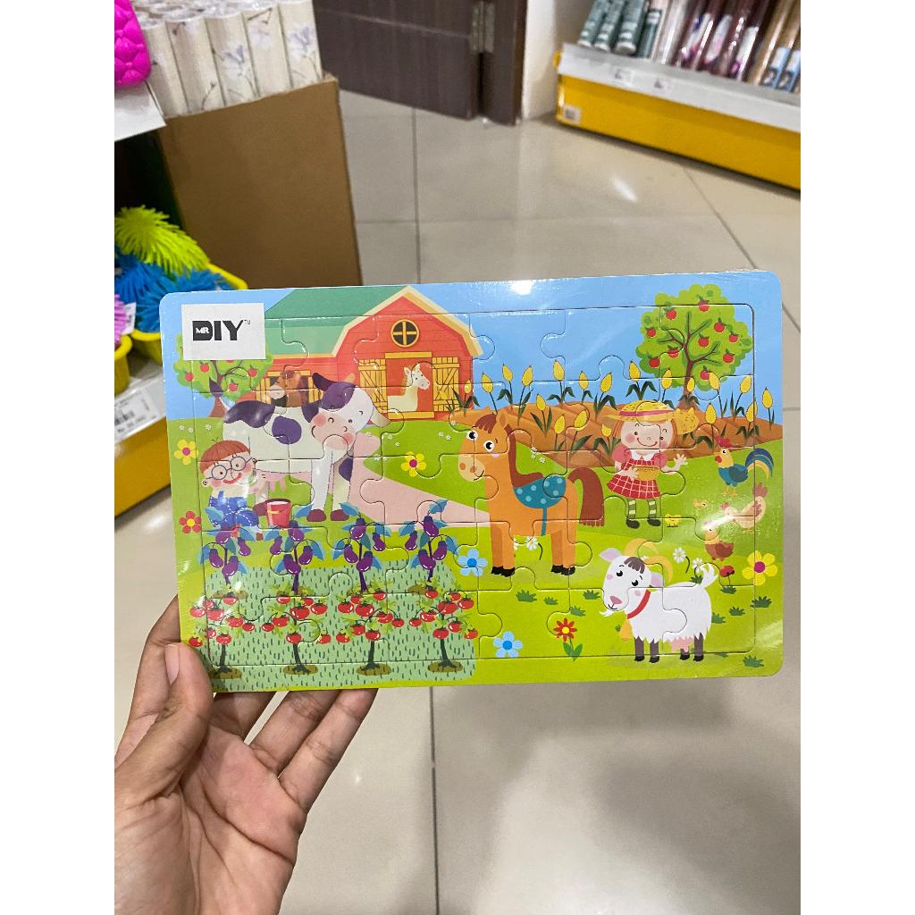 Mainan Anak Puzzle 30pcs 22x14.5cm by Mr Diy