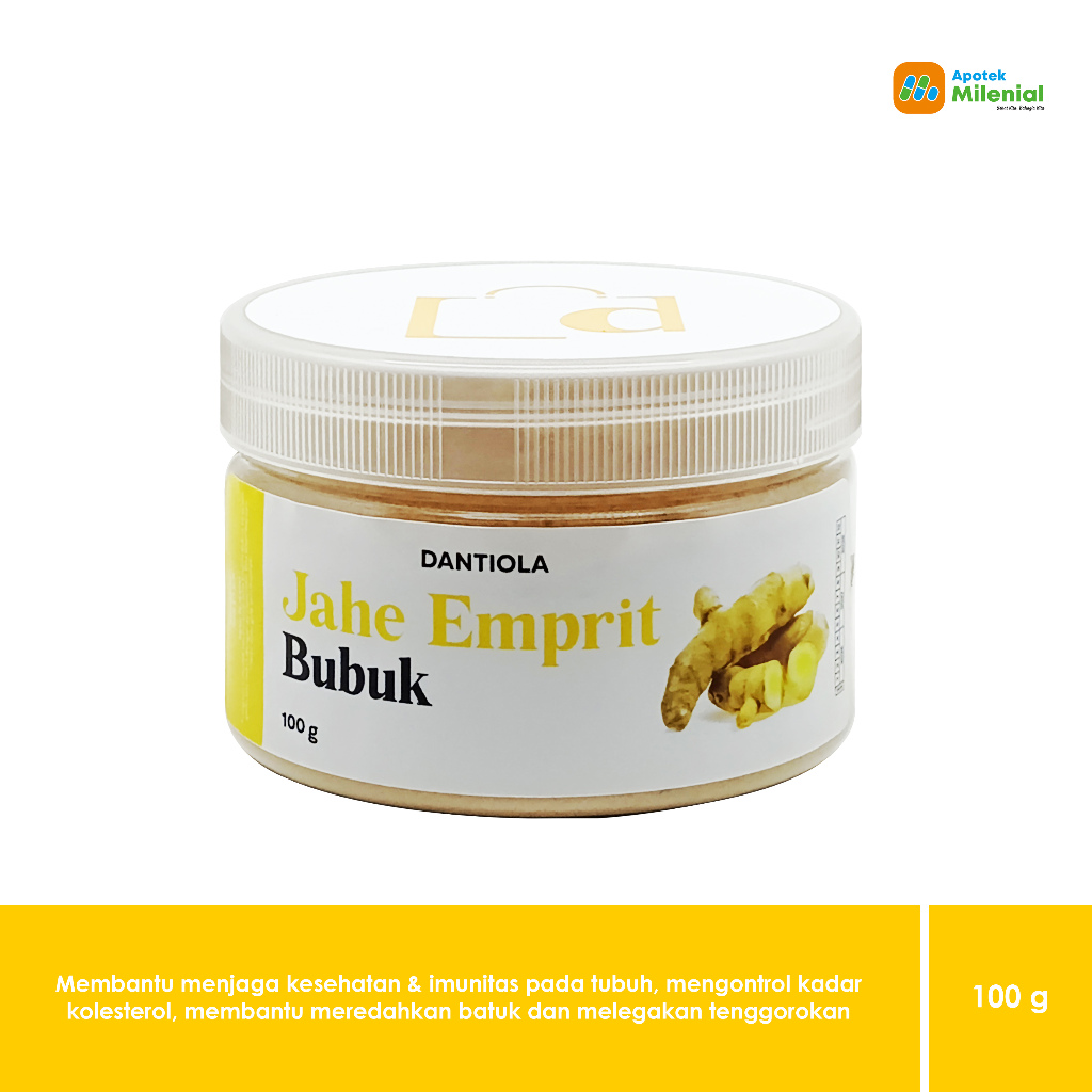 

Dantiola Jahe Emprit Bubuk Kemasan 100 Gram