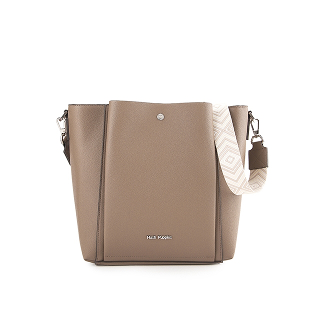 Hush Puppies Tas Wanita Frances Ii Satchel (L) Taupe