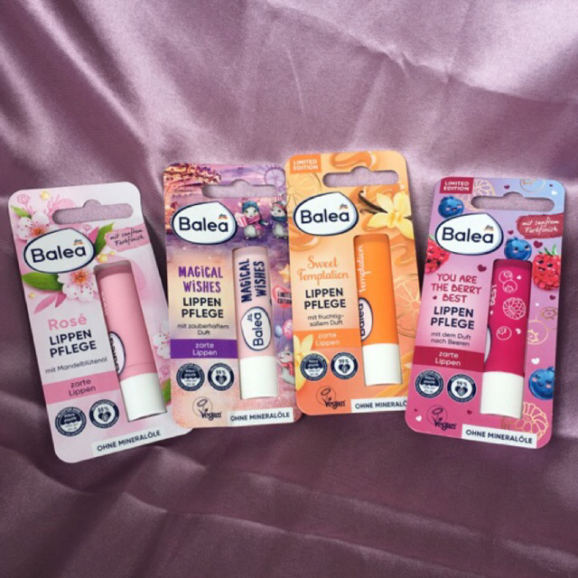 Lip Balm Balea dm Jerman, aneka aroma. Original