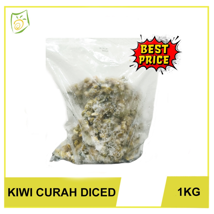 

IQF Kiwi Curah Diced Frozen Ekonomis 1kg