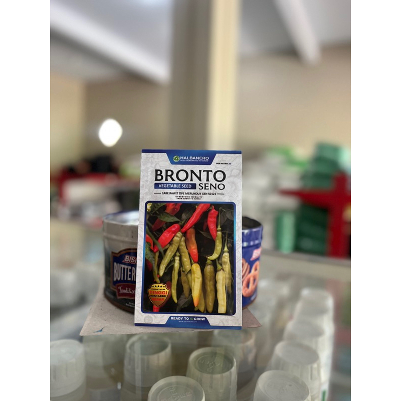 

benih cabe brontoseno halbanero