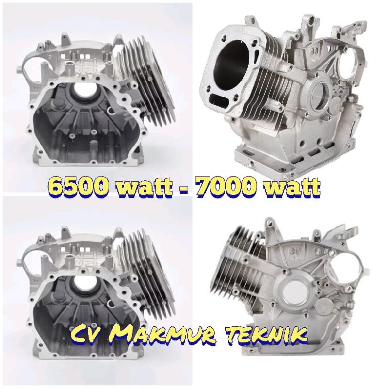 Cylinder blok gx390 genset / blok genset 6500watt-7000watt